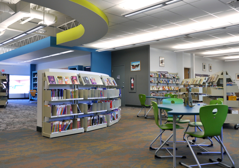 An image of P3A's Regent Place Library project.