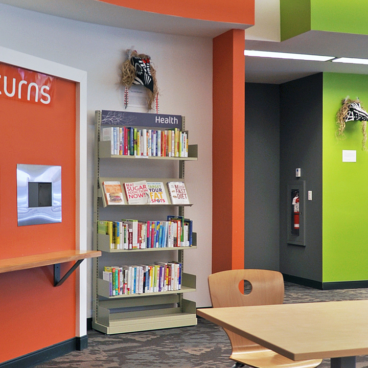 An image of P3A's Regent Place Library project.